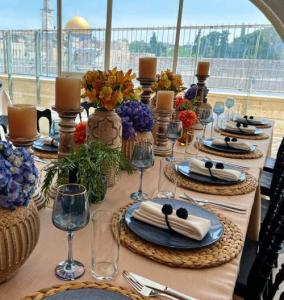 Simcha Hall at the Kotel